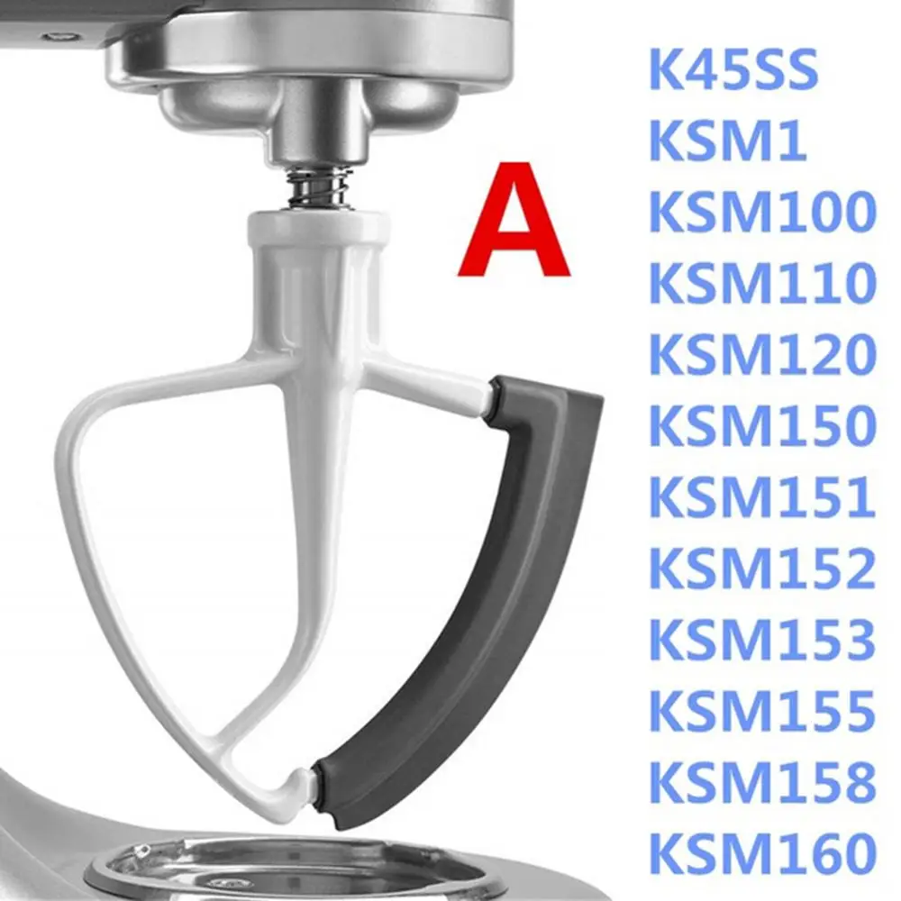 

Flex Edge Beater fit for KitchenAid Tilt-Head Stand Mixer 4.5 & 5qt K45SS Mixing Beater Blade Kitchen Tools Supplies