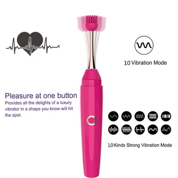 Vibrators For Women G spot Clitoris Stimulator Masturbation Mini High Frequency Vibration Magnetic Vibrator For Adult Sex Toys 2