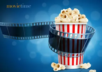 

Popcorn Movie Time Cinema Art print Silk poster Home Wall Decor