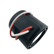 Электромагнитный гидроклапан катушки SKM5 импульсный Соленоидный клапан катушка отверстие внутренний диаметр 22 мм высокий 48,5 мм черный круговой DC24V