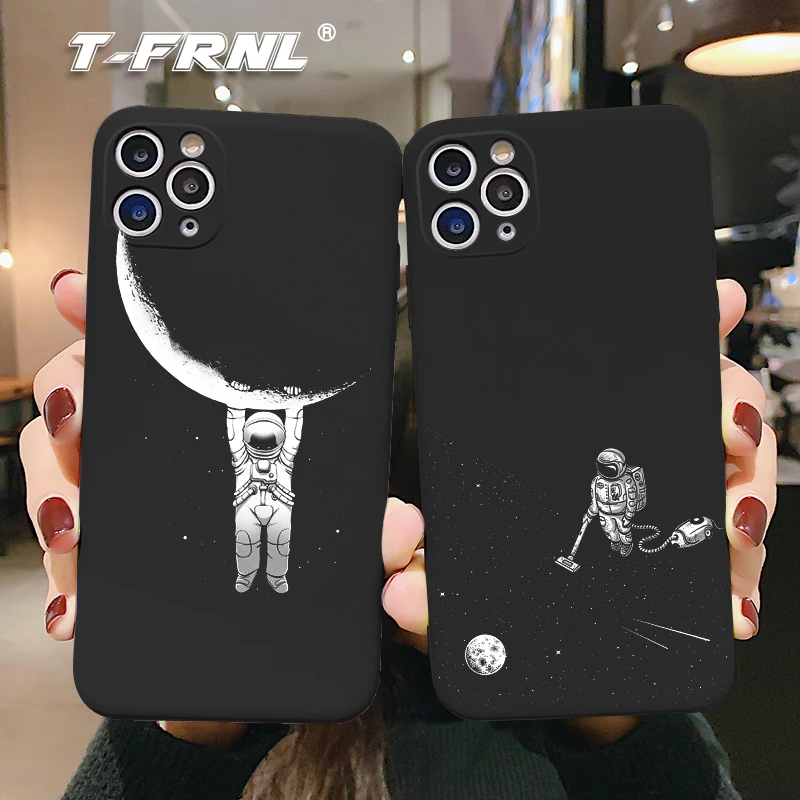 Чехол для iPhone X чехол moon XR SE2020 fundas 5 5S SE 6 6S 7 8 Plus XS 11 12 Pro Max mini | Мобильные телефоны и