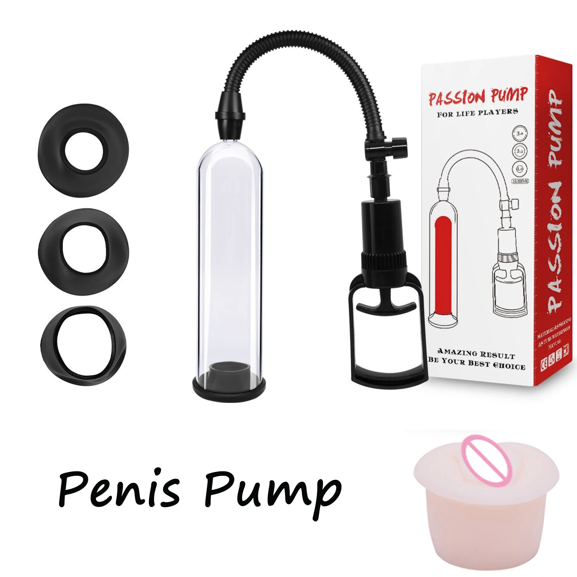 Вакуумная помпа для увеличения мужского пениса насос увеличение аппарат