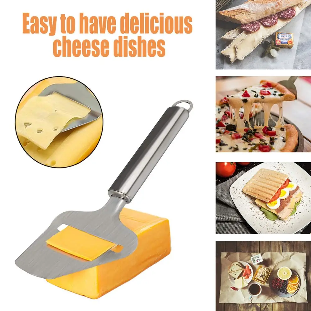 

Cheese Slicer Spatula Plane Stainless Steel Ham Shaver Sliced Multipurpose Using Area Heavy Duty Soft Portable Kitchen tool