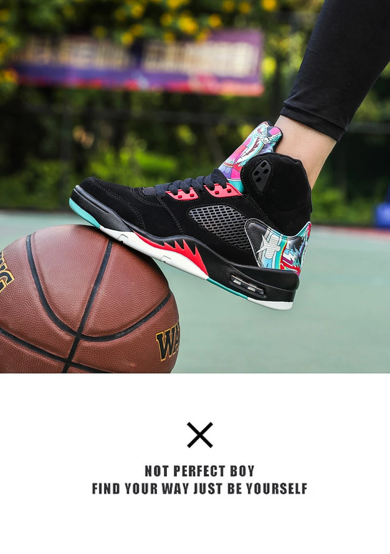 Мужские баскетбольные кроссовки в стиле ретро с воздушной подушкой, спортивные мужские кроссовки Jordan, удобные дышащие уличные кроссовки