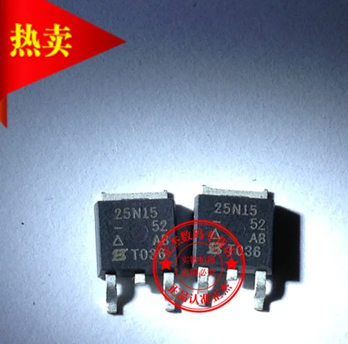 100% новый и оригинальный 25N15-52 SQD25N15-52 N150V 25A TO-252 | Электроника