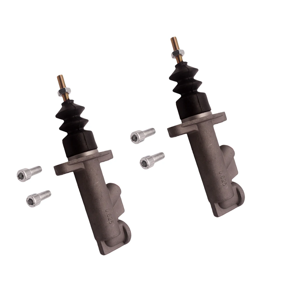 2x Racing Clutch Master Cylinder 0.625 Bore Thread For Hydraulic Handbrake