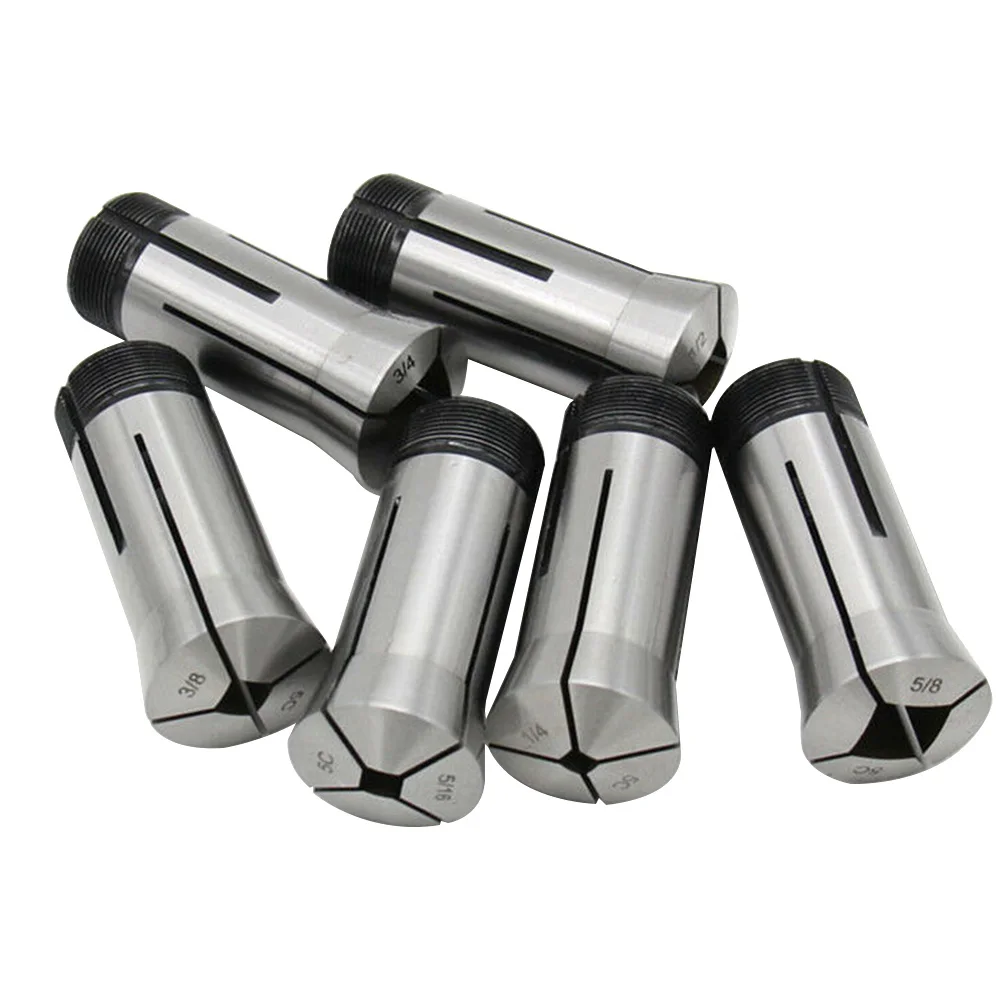 

6pcs 5C Square Collet Holder Hard Accessories CNC Milling Chuck Portable Lathe Tool High Accuracy Spring Steel Professional
