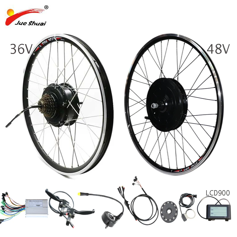 Комплект для электровелосипеда 20-29 дюймов 700C 48 В 1000 Вт 1500 36 250 500 | Спорт и