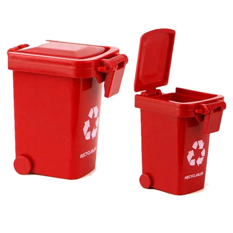 Игрушечные транспортные средства мусоровоз мусорные баки, 3 упаковки игрушка Мусоровоз запасные части, имитационная мусорная корзина