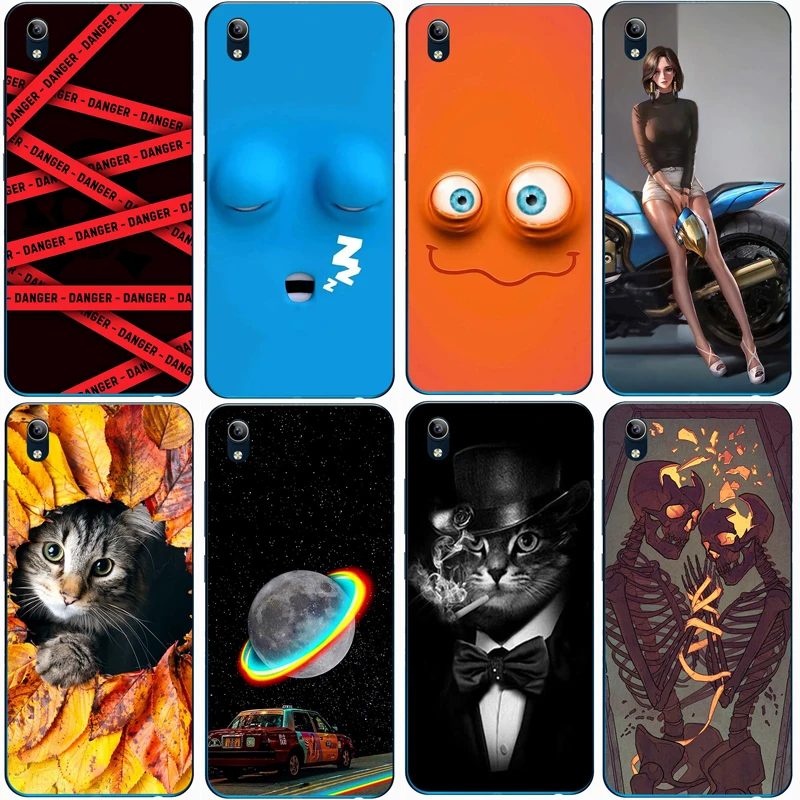 Para vivo y91i 1820 caso silicone tpu capa de telefone para vivo y91c capa protetora para vivo y91i 1820 funda coque