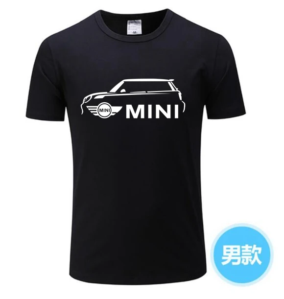 Футболка с автомобилями новейшая модель Mini Cooper s мужские футболки принтом машины