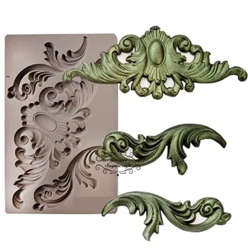 

Cake Decoration silicone mold fondant mold cake decorating tools chocolate gumpaste gypsum soap mold