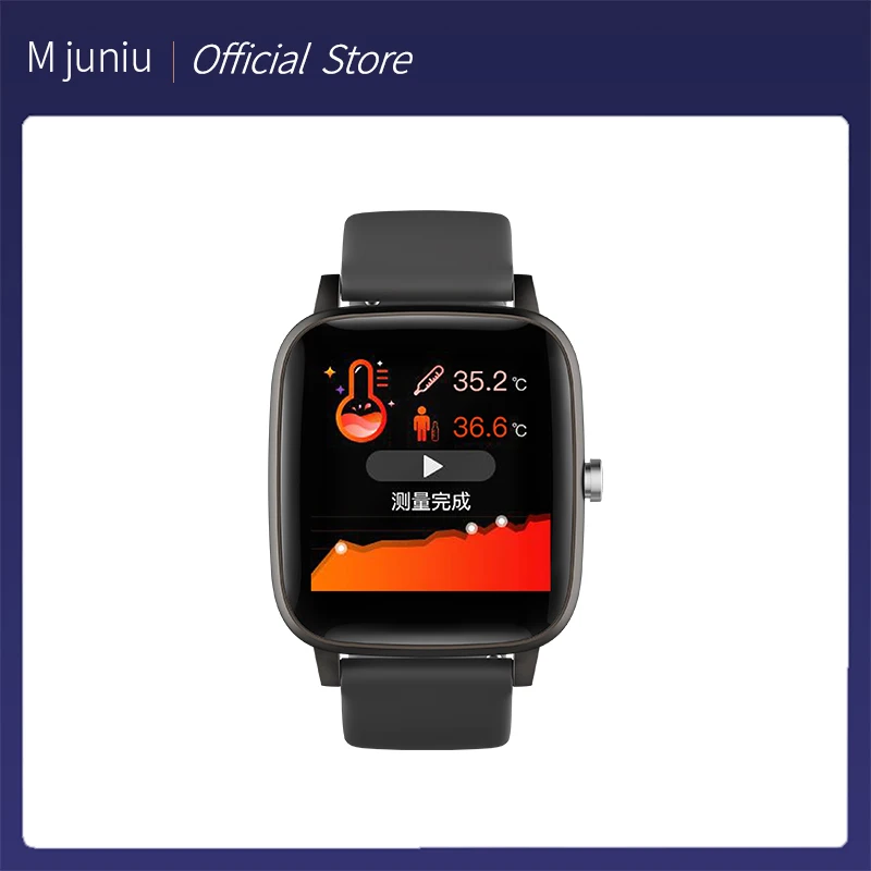 T98 Smart Watch 1.4inch Full Touch Screen Watchbody Temperature Monitor  Heart Rate Blood Pressure Oxygen Monitor Smart Wristband - Smart Watches -  AliExpress