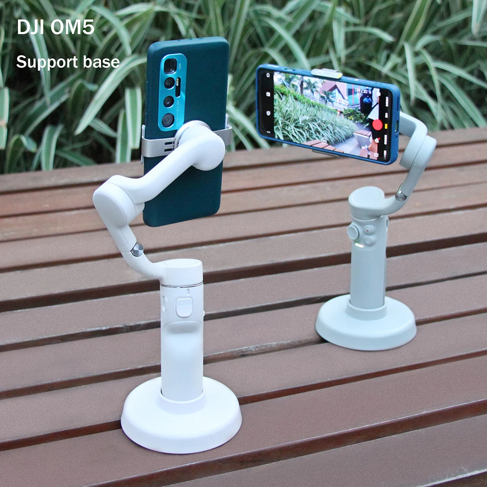 Per Dji Om5 Placement Base Dji Om5 Cellulare Gimbal Desktop Supporto Fisso Base Stabilizzatore Accessori