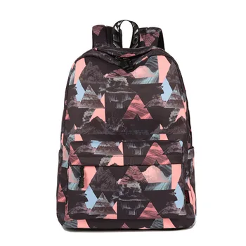 

Retro Backpack Burden Alleviation Wearproof Notebook Backpack for Teenage Girls Boys Middle School Student sac a dos