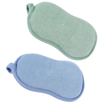 

2pcs Bath Sponge Short Rope Durable Cleansing Sponge Shower Towel Shower Ball for Girls Kids Children Toddlers
