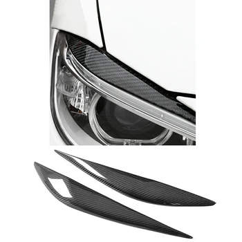 

Carbon Fiber Headlight Eyebrow Eyelid Sticker for BMW 3 Series F30 320I 325I 328I 316I 2013-2019