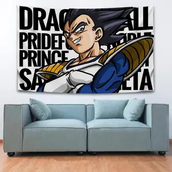 

Dragon Ball Super Saia Painting Tapestry 3D Printing Tapestrying Rectangular Home Decor Wall Hanging 09