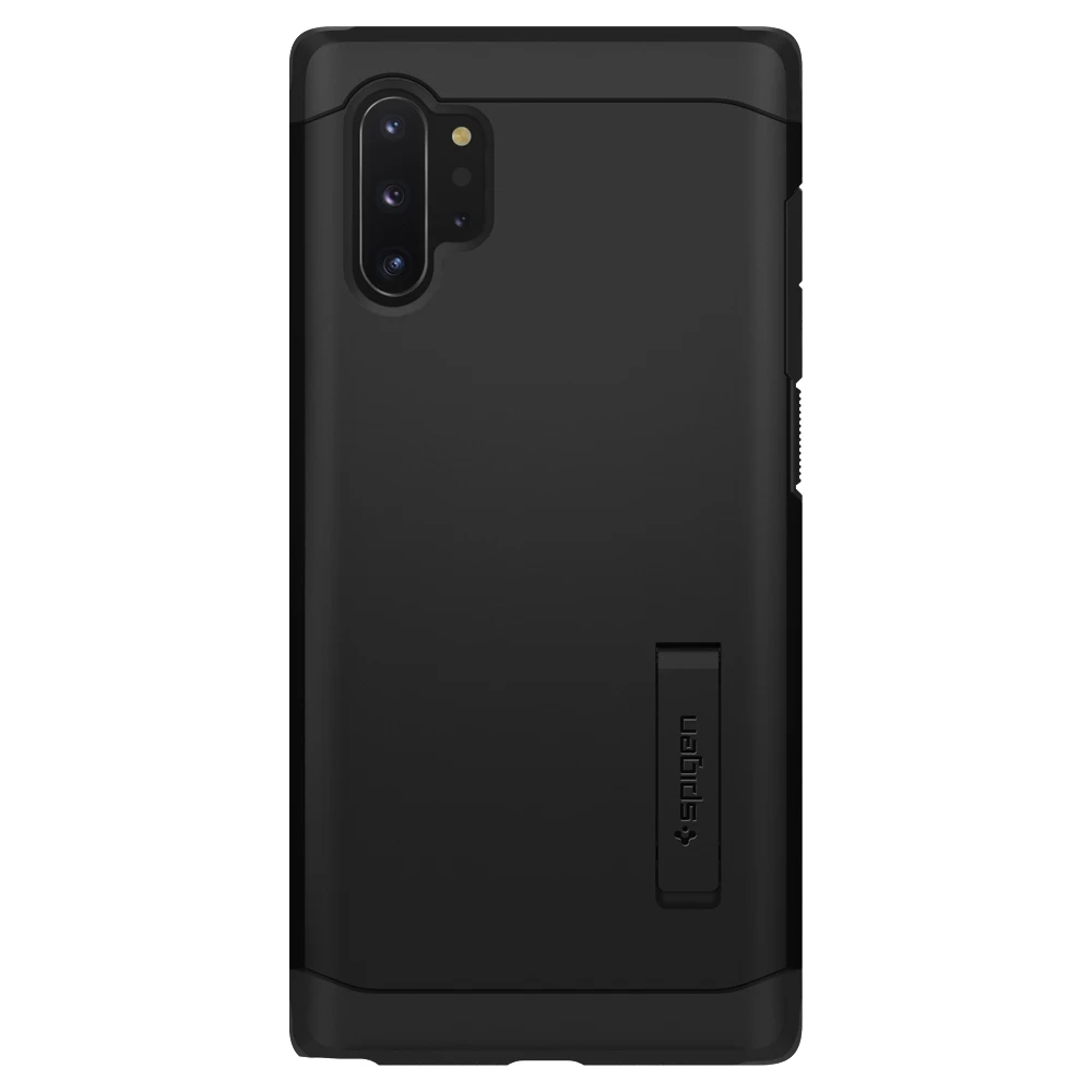 Black Spigen жесткий бронированный чехол XP для samsung Galaxy Note 10 Plus/Note 10 MIL-STD-810 ударопрочный Противоскользящий сверхпрочный чехол s - Цвет: Black