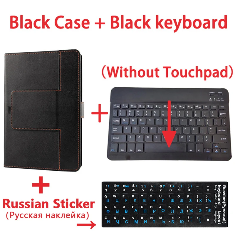 HH-Sticker Универсальный беспроводной Bluetooth чехол для клавиатуры Teclast M20 M30 T30 ALLDOCUBE M5 M5S Onda X20 Ezpad M5 10,1 дюймов планшетный ПК - Цвет: HH-Sticker