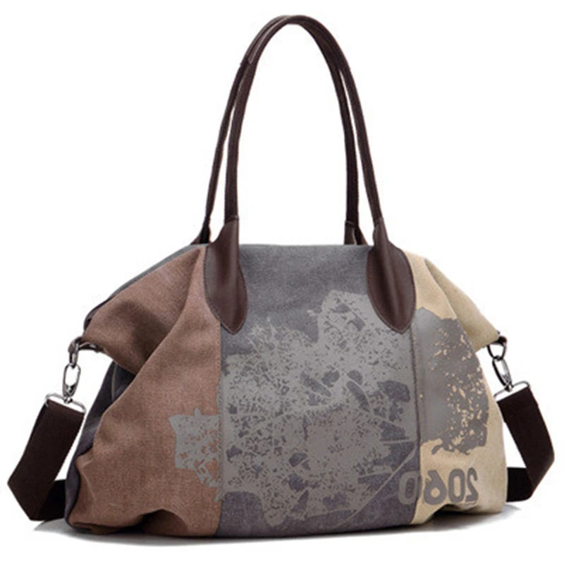 Handbag High Quality Women Girls Canvas Large Capacity Messenger Bags Lady Shoulder