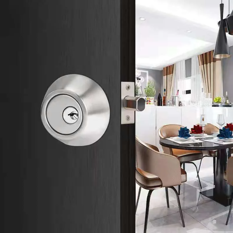 Stainless Steel Single Dead Bolt Door Lock Colorful Home Door Gate Double Cylinder Deadbolt Gate lock