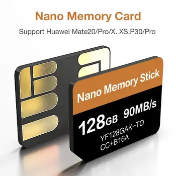 

2020 Newest NM Card Read 90MB/s 128GB Nano Memory Card Apply For Huawei Mate20 Pro Mate20 X P30 P30 Pro Mate30 Mate30Pro P40