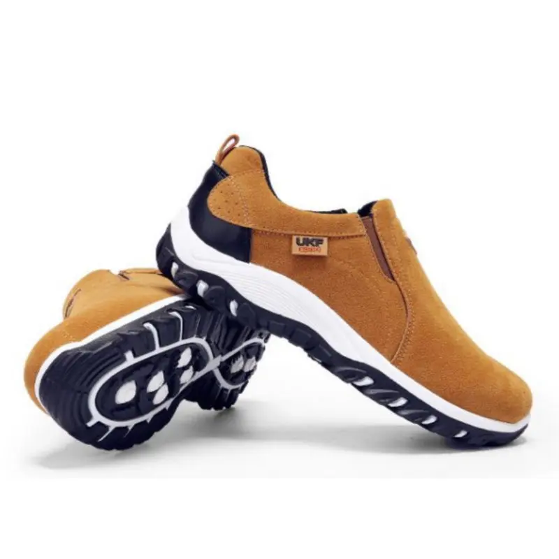 Kopen QWEDF 2018 Mode Comfortabele Casual Schoenen Loafers Mannen Schoenen Kwaliteit Split Lederen Schoenen Mannen Flats Hot Koop Schoenen CC 091