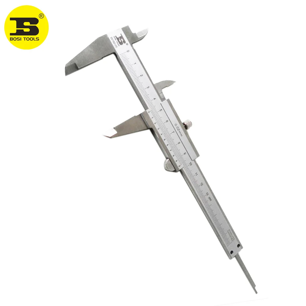 Новый профессиональный моноблок штангенциркуль BOSI 125 мм|caliper car|shipping methodcaliper