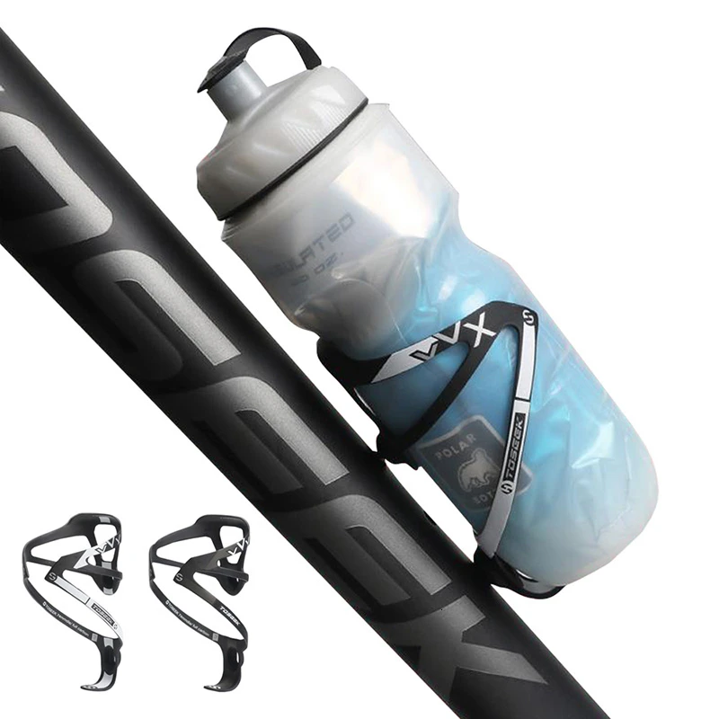 Велосипедный держатель для бутылки с водой из углеродного волокна сверхлегкий жесткий карбоновый флакон глянцевый/матовый горный велосипед аксессуары