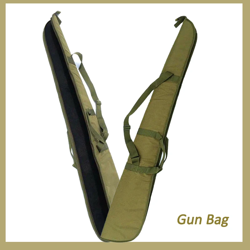 Tactical 128 Cm Holster with Padded Outdoor Military Hunting Gun Carrying Bag Can Be Used for Shooting Cs Outdoor Training