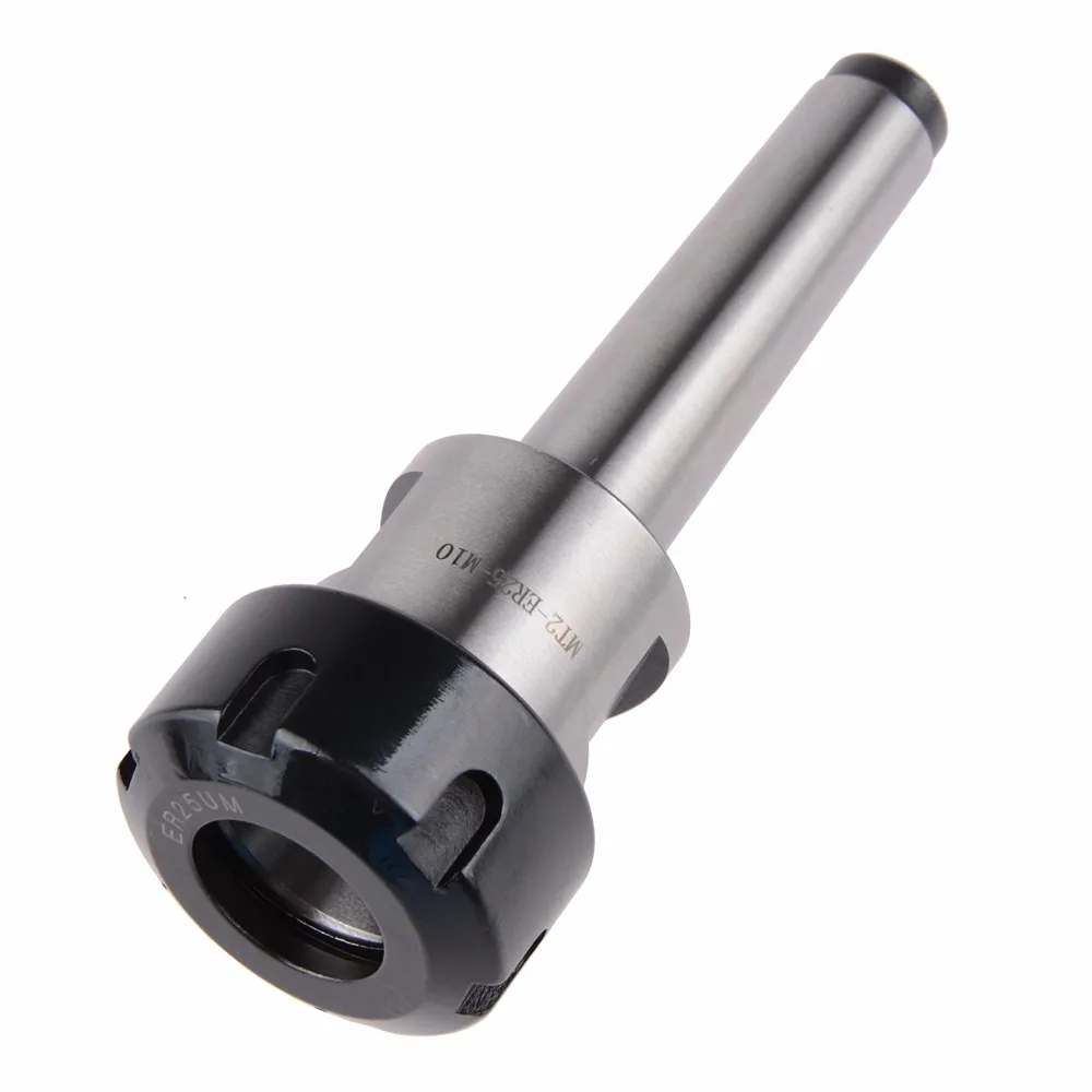 

High Precise MT2 ER25 M10 collet chuck handle Morse milling chuck handle
