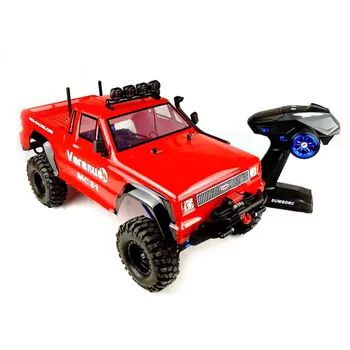 

VRX RH1053 1/10 Scale 4WD Two Speed Brushed RTR Off-Road Crawler 2.4GHz RC Car (With Light Winch, 60A ESC, 550 Motor)Orange
