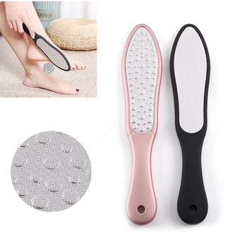 

Professional Foot File Heel Grater For The Feet Pedicure Rasp Remover Luxury Stainless Steel Scrub Manicure Nail Tools