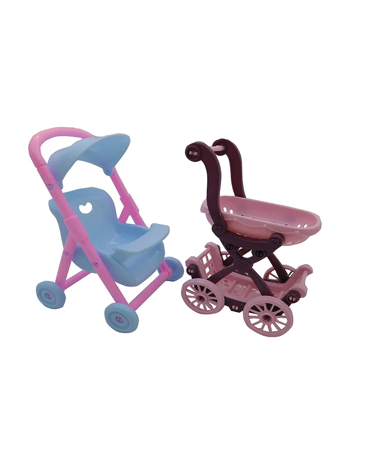 Poussette Pour Poupee Barbie Jouets Charriot Equipement De Nurserie Nouveaute Idees De Cadeau Aliexpress