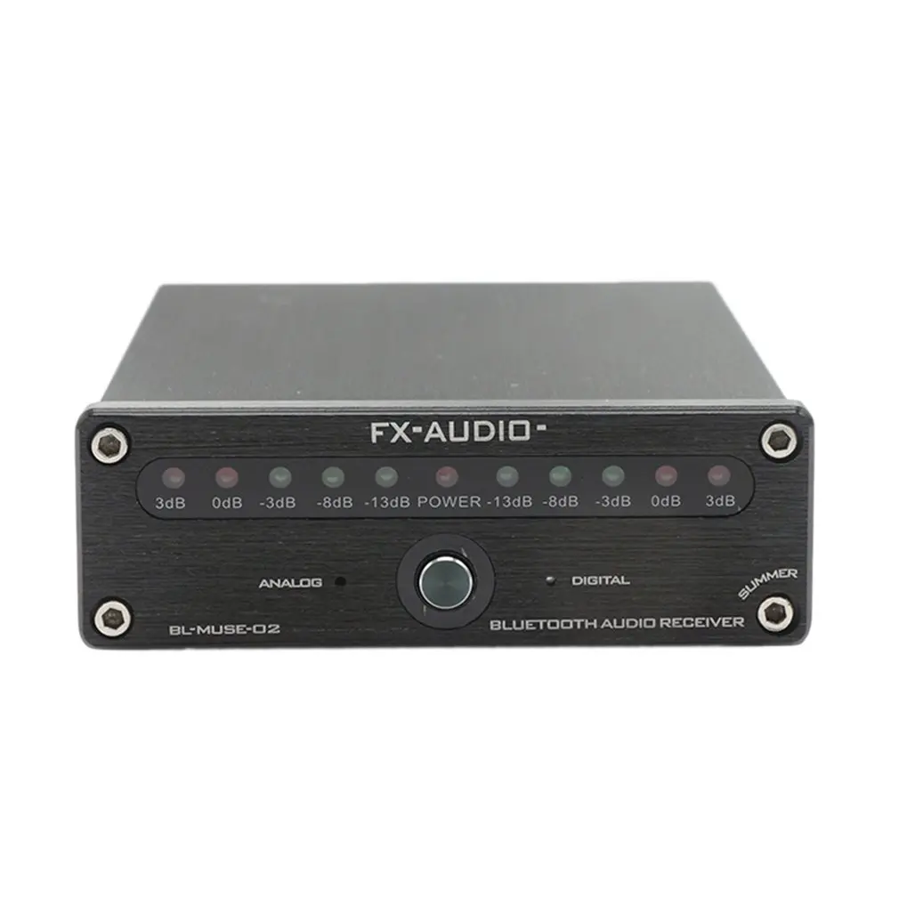 

FX-AUDIO BL-MUSE-02CSR Bluetooth 4.0 HIFI Audio Receiver Fiber Coaxial Lossless APTX Bluetooth Audio Receiver