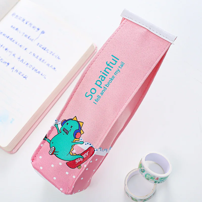 Коробка молока пенал мультипликация пенал школьный Kawaii пеналы пинал канцелярия для школы пенал школьный для девочек пиналы пенал для мальчиков пеналы для школы школьный пенал пенал для карандашей