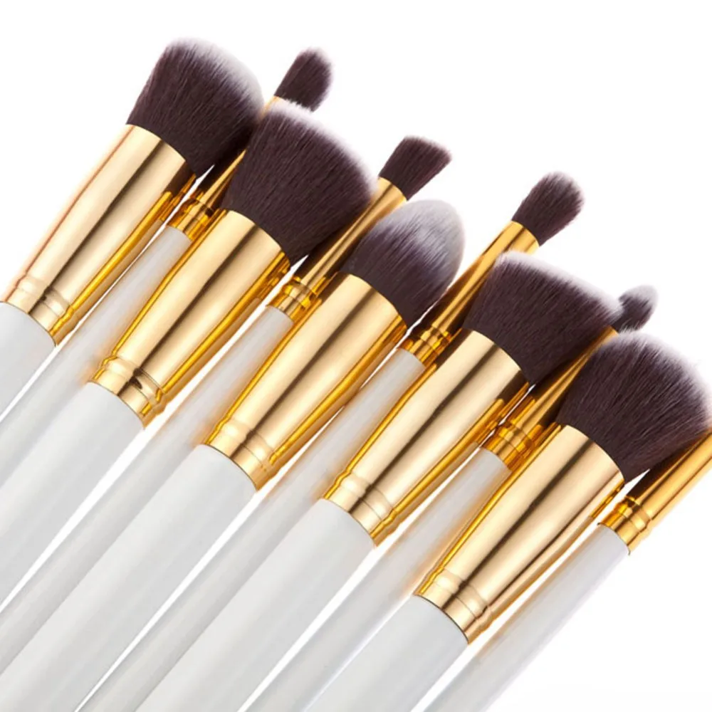 10 pcs Makeup brush Kit - Image 6