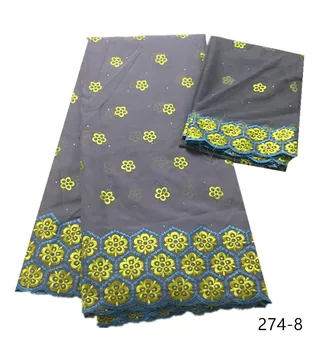 

2020 latest swiss voile lace african lace fabric nigerian lace fabrics for wedding tissu african embroidery 7 yards/piece 274