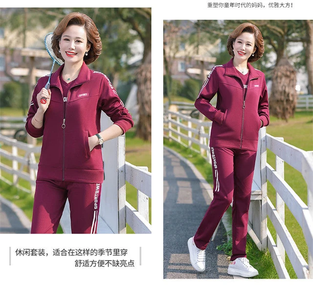 Two Piece GgYSL Tracksuit Women Long Sleeve Jacket And Pants
