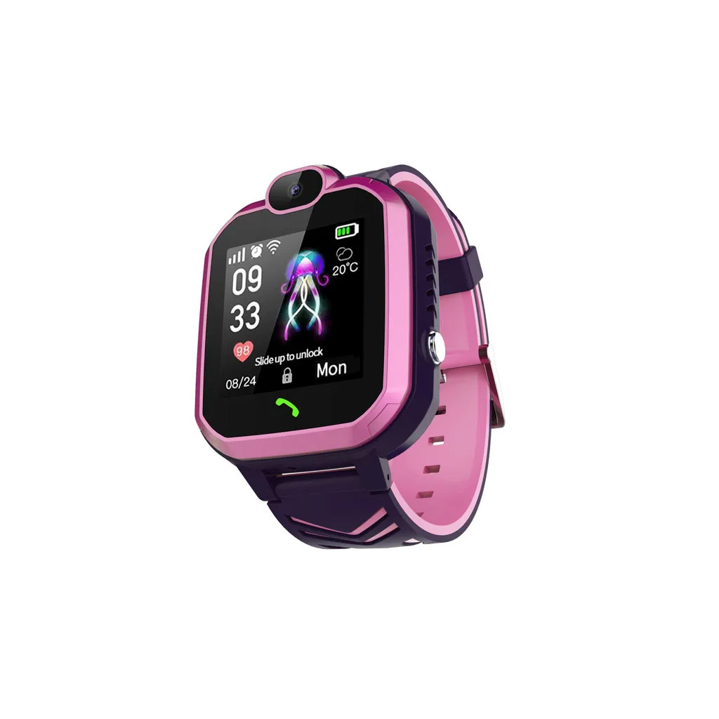 DS69 Children Smart Watch Blueteeth SIM Card SmartWatch Kid With GPS IP67 Waterproof SOS hands-free intercom Smart watch  20J22 