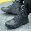 Winter new us Military leather boots for men Combat bot Infantry tactical boots askeri bot army bots army shoes erkek ayakkabi ► Photo 2/5