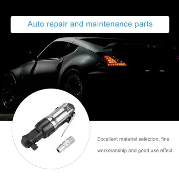

3/8" Heavy Square Duty Right Angle Air Ratchet Wrench 90 Degree Wind Turbine Trigger Straight Air Impact Wrench