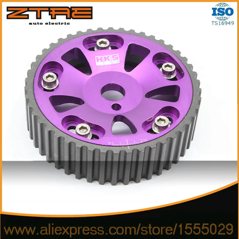 For 3S-Gte Engine Motor Racing Cam Shaft Gear Sprocket Wheel Aluminum Purple