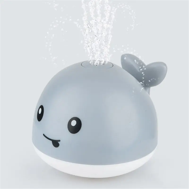 Baby Light Up Bath Tub Toys Whale Water Sprinkler Pool Toys for Toddlers Infants Whale Water Sprinkler Pool Toy 1