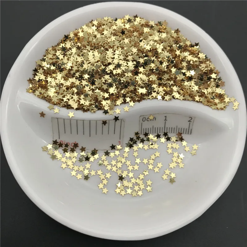 Gold Star n Moon PVC loose Sequins Glitter Paillettes for Nail Art Manicure, wedding Confetti,Ornament Accessories, Filler 20g,sequin embroidery accessories,nail art decor,sequins for crafts,sequins accessories,sequins jewelry accessories