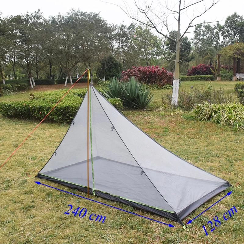 ASTA 30D Both Side Silnylon Two/Three Person 3 Seasons Outdoor Camping Pyramid TIPI Tent