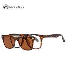 AEVOGUE, поляризованные солнцезащитные очки с магнитным зажимом, мужские Оптические очки для близорукости, унисекс, пластиковая титановая оправа(TR90), AE0511