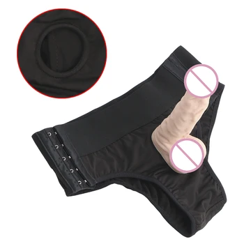 Sex products for Woman Wearable Sex Toys for lesbian Strapon Panties With O-Rings Adjustable Ultra Elastic Strap-on Dildo Pants 3