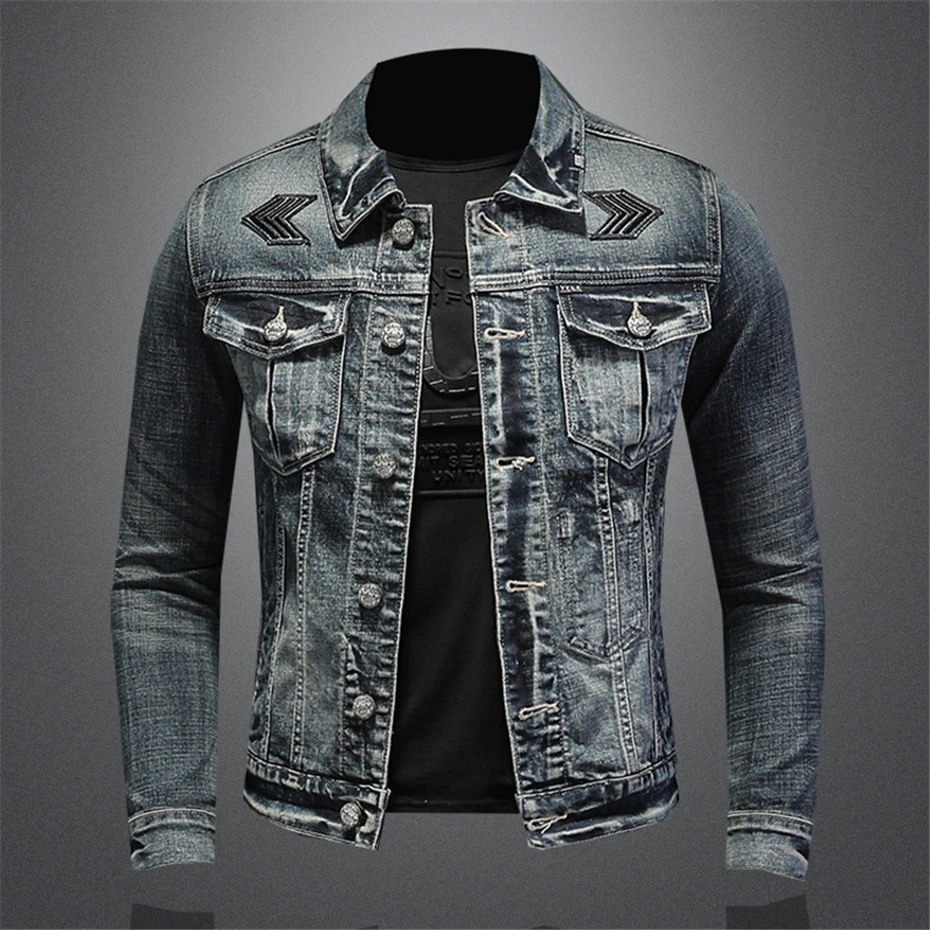 plus size denim motorcycle jackets